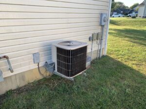 AC unite outside of house