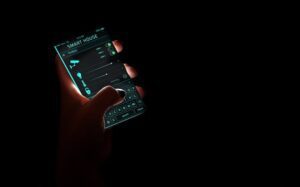 smart phone connecting with home controls